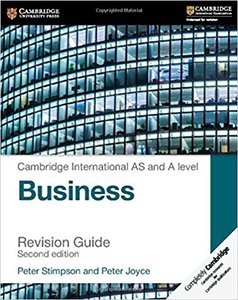Cambridge International AS and A Level Business Revision Guide