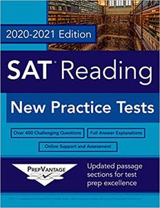 SAT Reading: New Practice Tests, 2020-2021 Edition