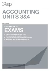 NEAP Smartstudy Exams Accounting VCE Units 3 & 4