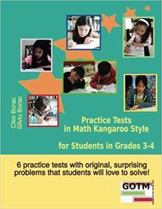 Practice Tests in Math Kangaroo Style for Students in Grades 3-4
