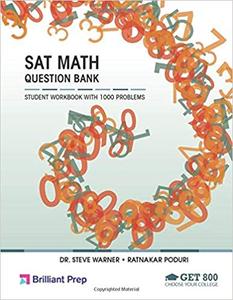 SAT Math Question Bank: Student Workbook with 1000 Problems